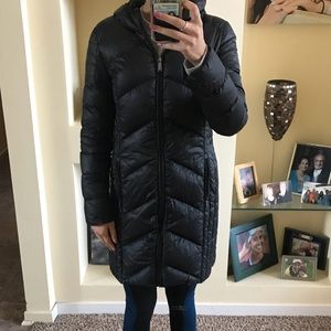 BCBG black winter coat
